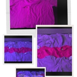 Bright Pink, Light Pink & Lavender Crewneck T-Shirt Bundle 
SIZE-12m/18m/2t